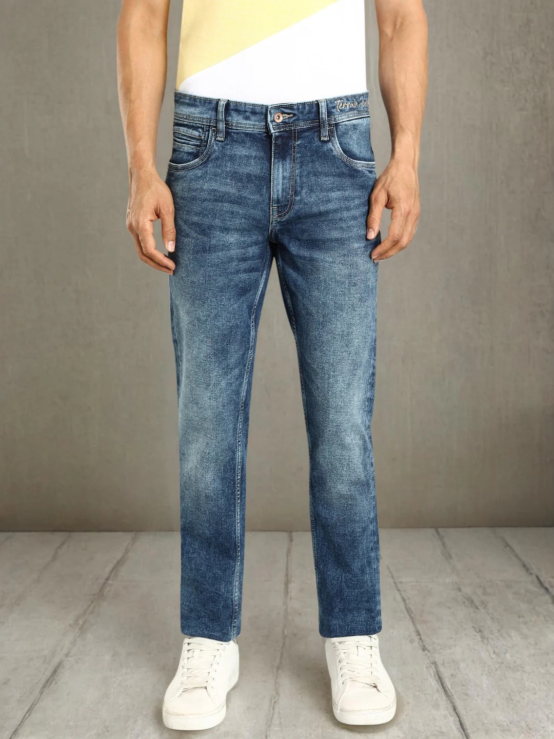 Indian Terrain Men Blue Jeans
